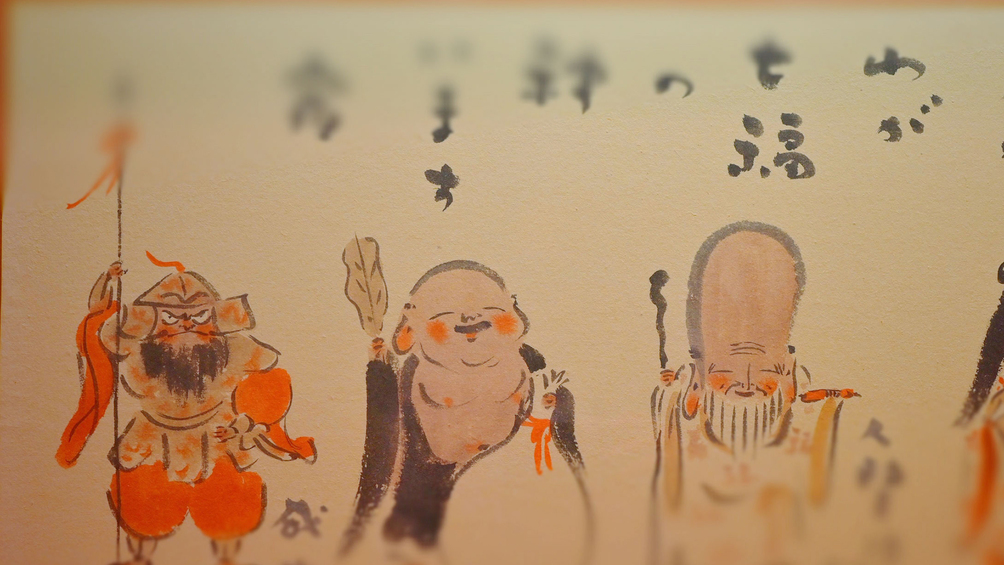 【館内イメージ】館内の廊下はちょっとしたギャラリー。素敵な絵画を展示いたしております。