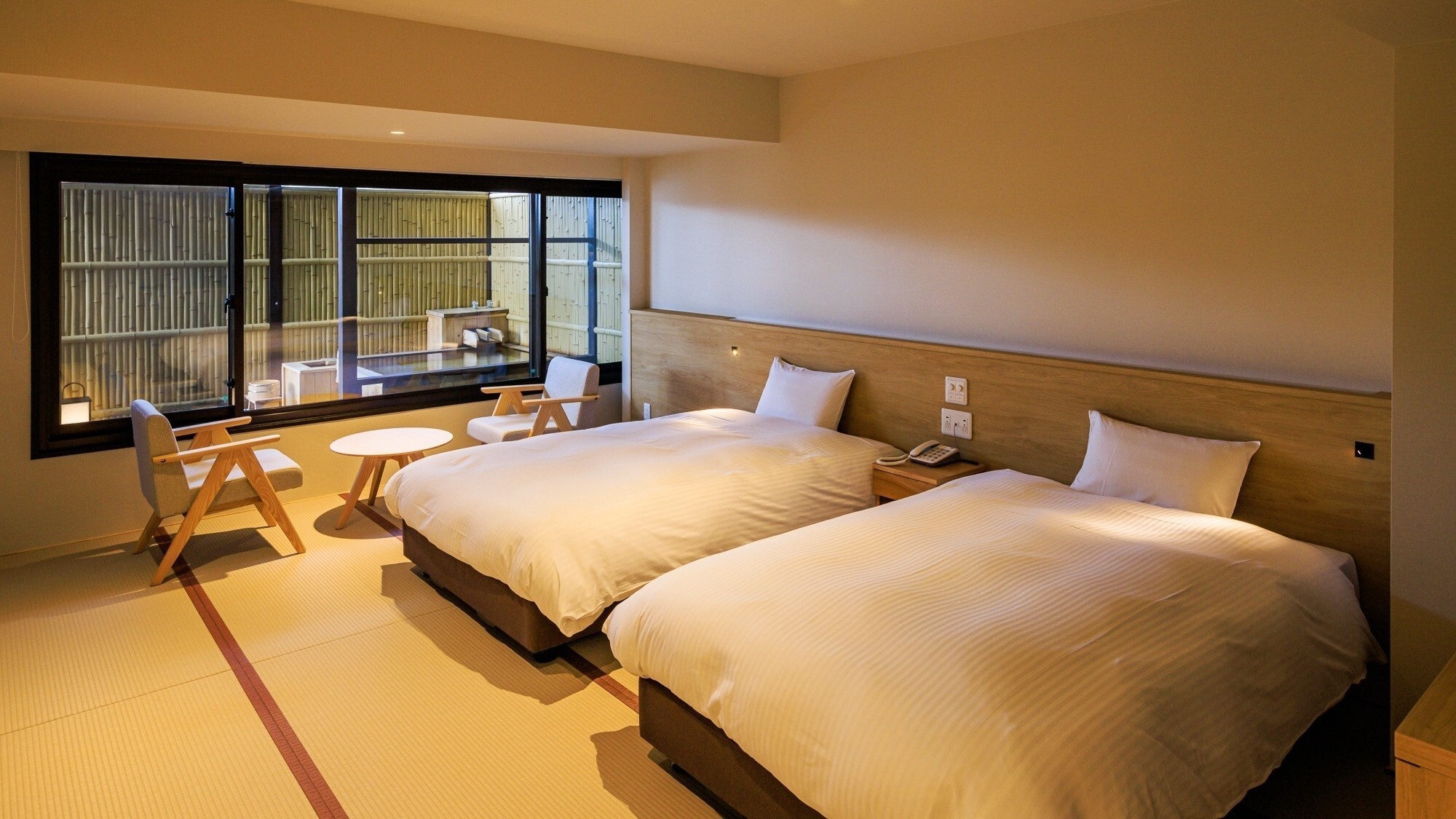 2025NEW【露天風呂付（温泉・朱の湯）モダン和室】