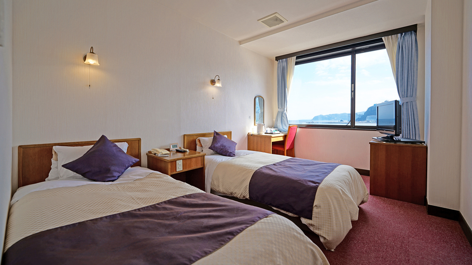 海の見えるスタンダードツイン（2階）