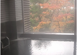 四季折々の景色が楽しめる温泉