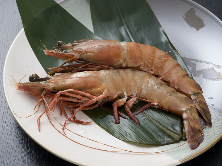 海老の塩焼きは絶品（一例）