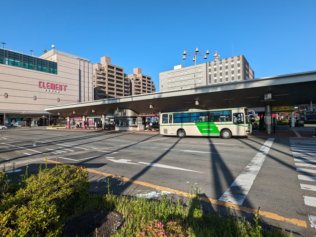 徳島駅前バス乗り場