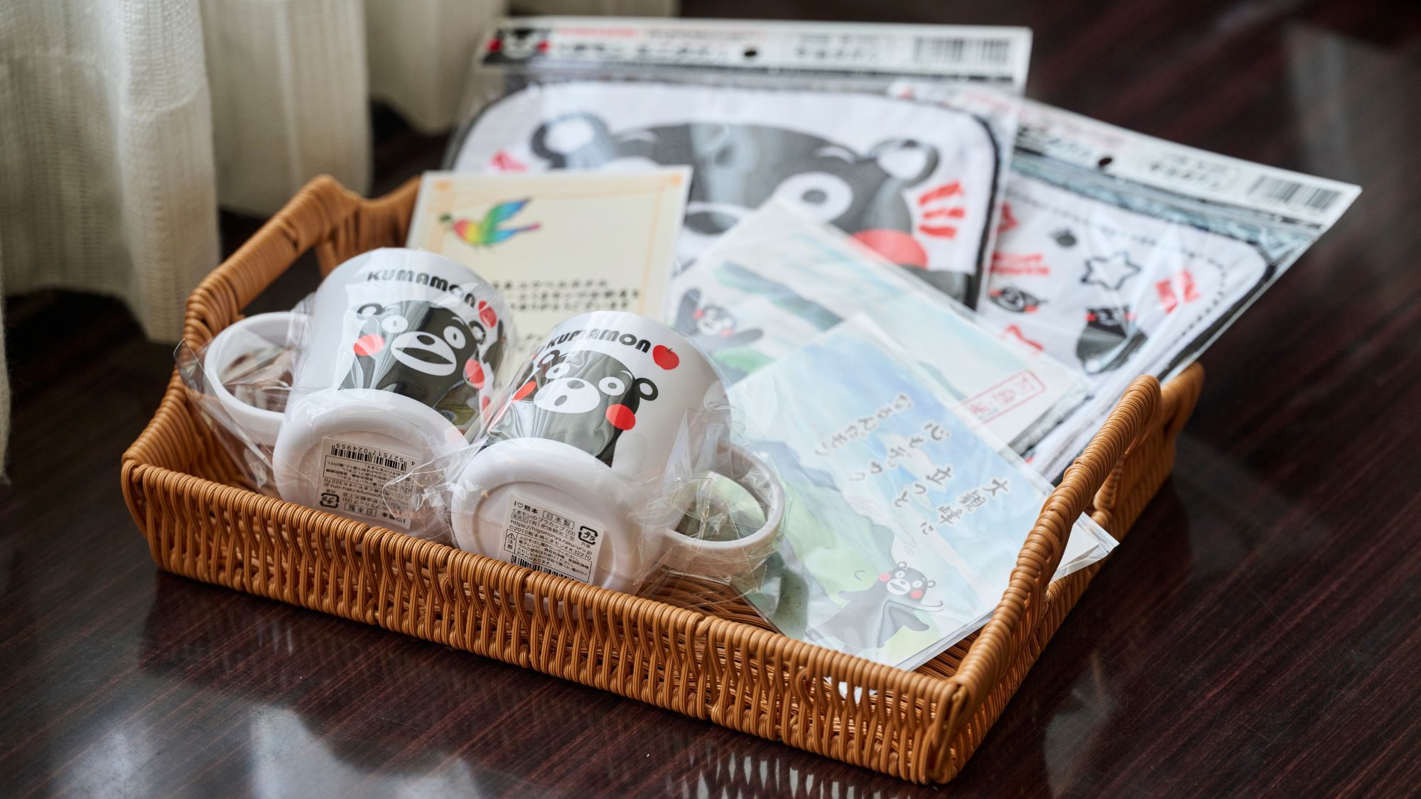 【洋室デラックス】 くまモンのお部屋・温泉風呂付（禁煙）