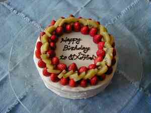 記念日ケーキ