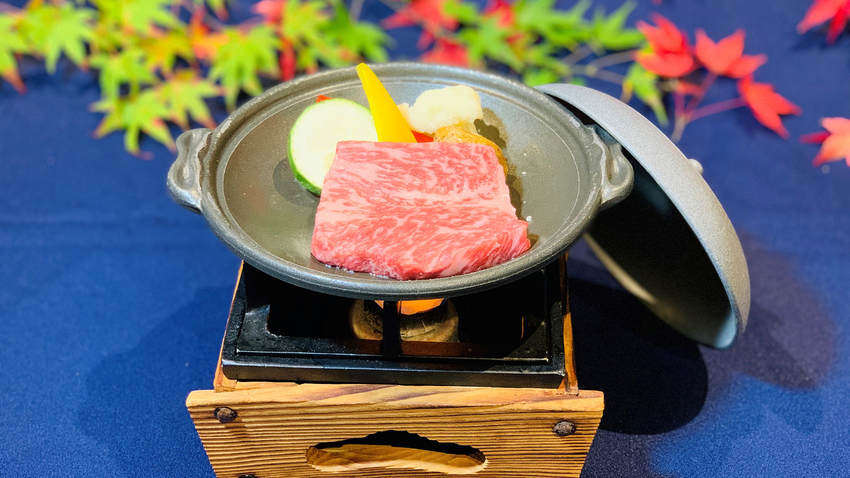 *【夕食一例】お肉や季節のお魚を使った焼き物