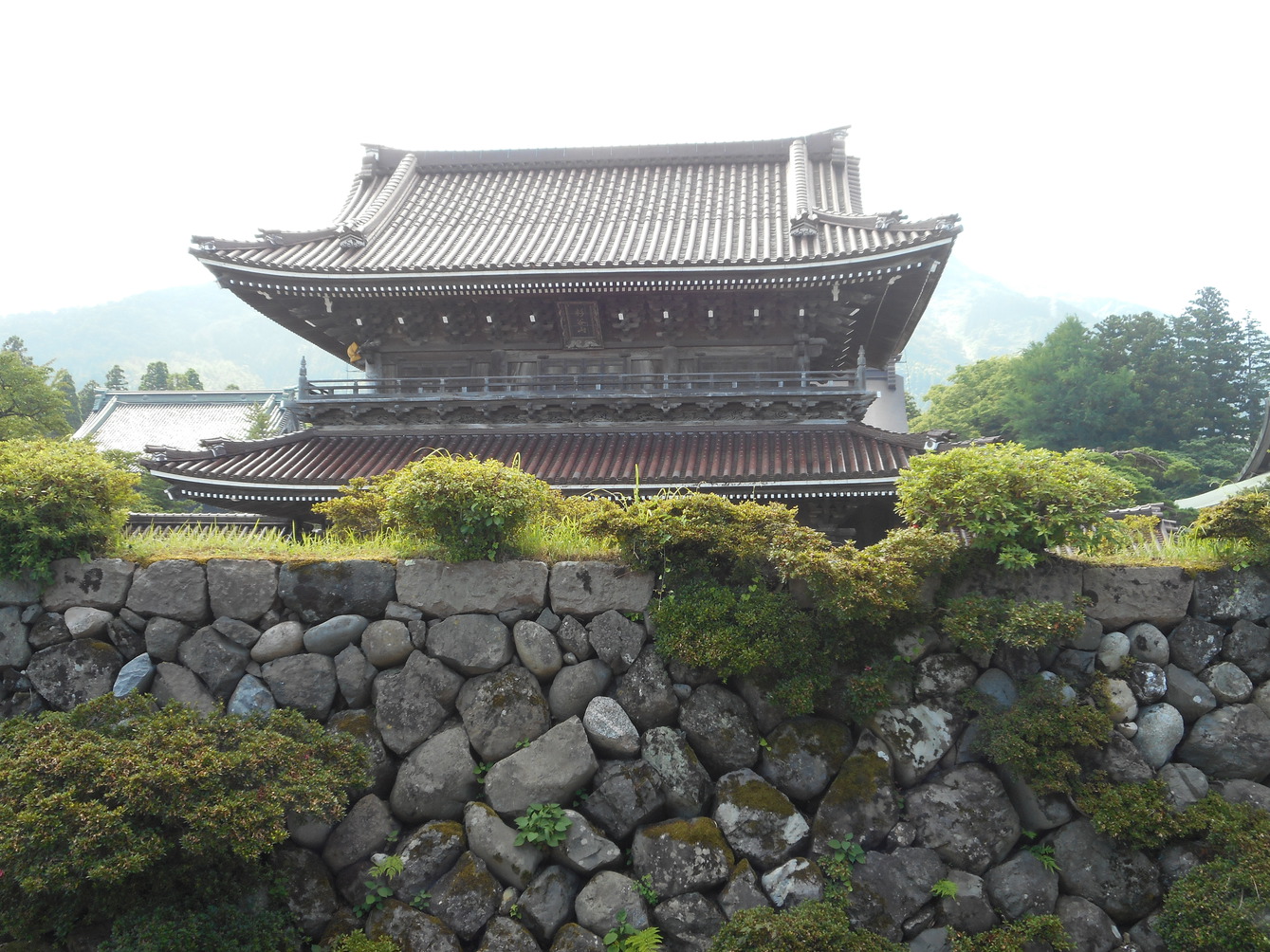 部屋から見える瑞泉寺