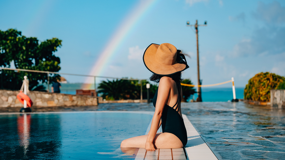 ある夏の宮古島の風景