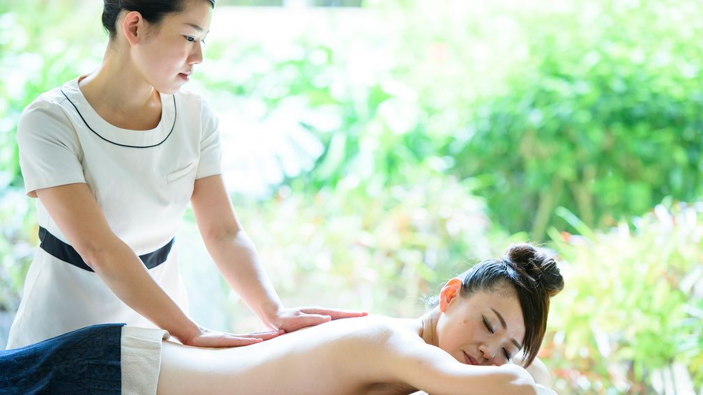 【THE ISLAND SPA ゆるりあ】心地良い空間の中でリラックス