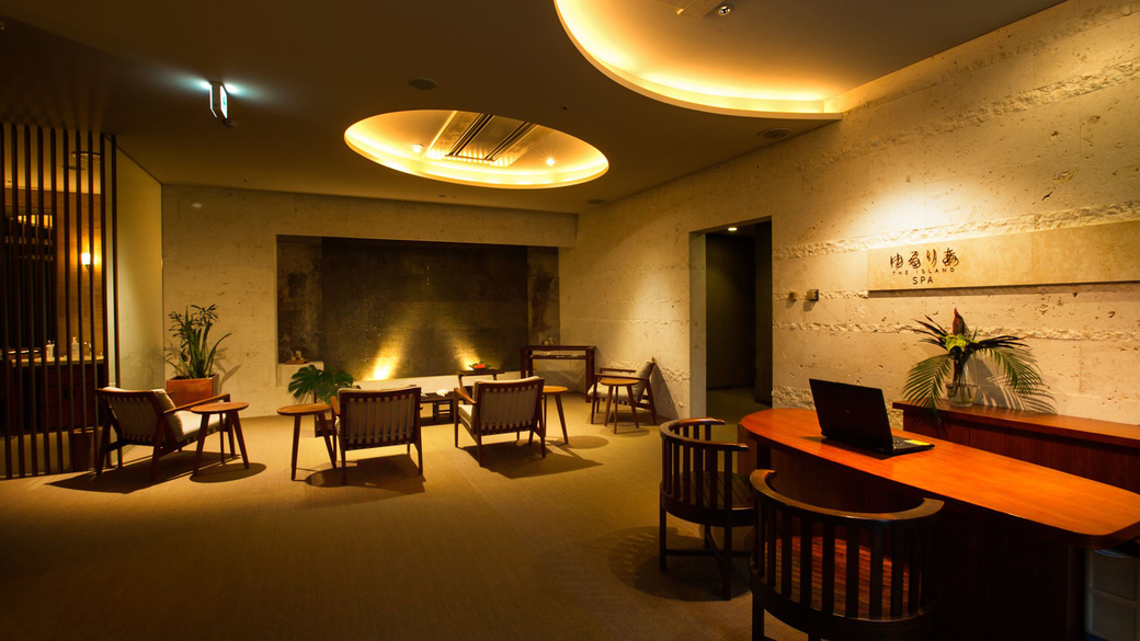 【THE ISLAND SPA ゆるりあ】リラクゼーションルーム