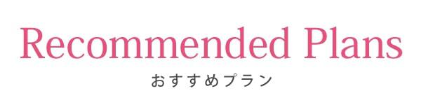 おすすめプラン