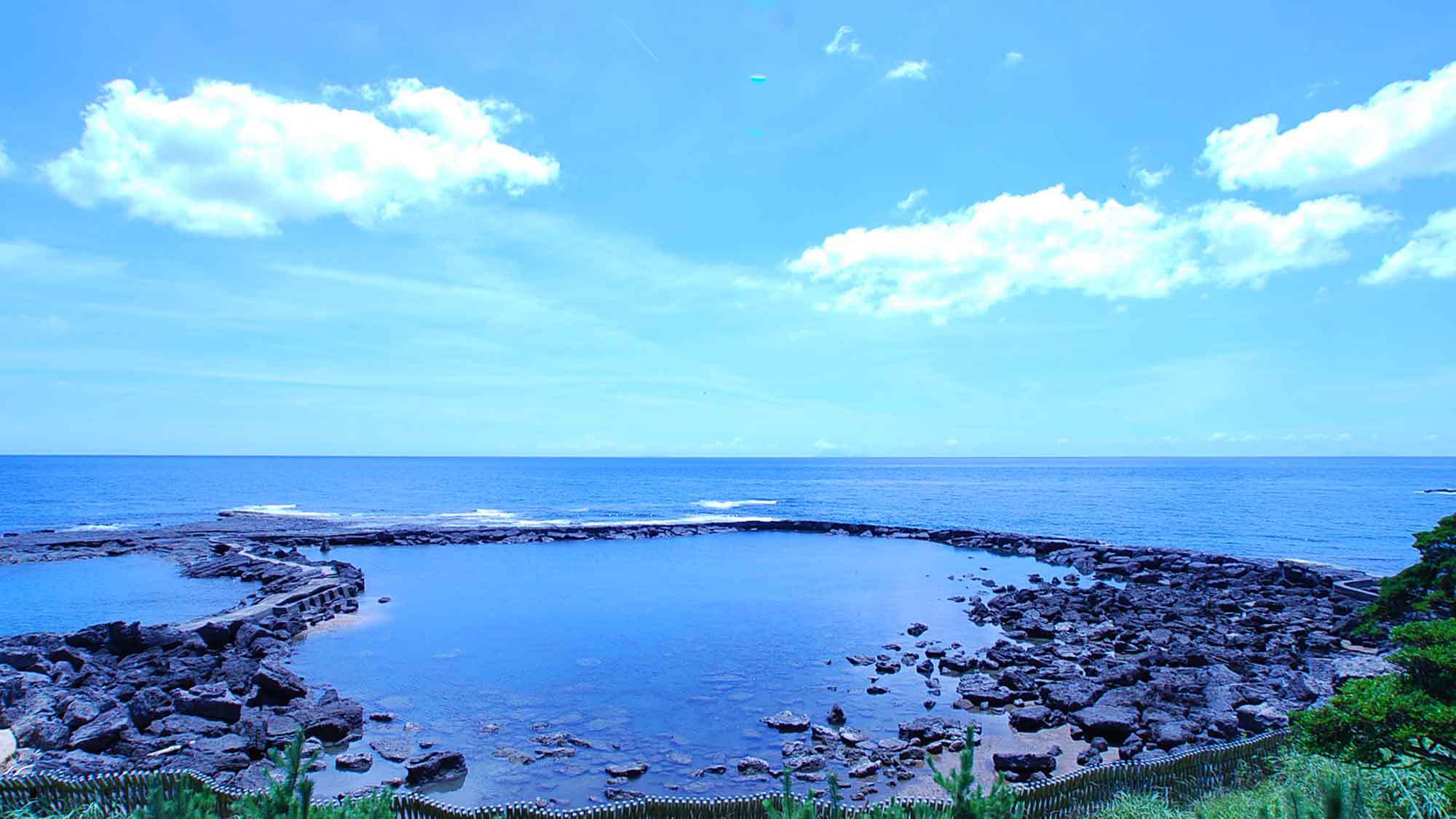 ・【海の池】番所鼻自然公園内にあります。干潮時がおすすめ！