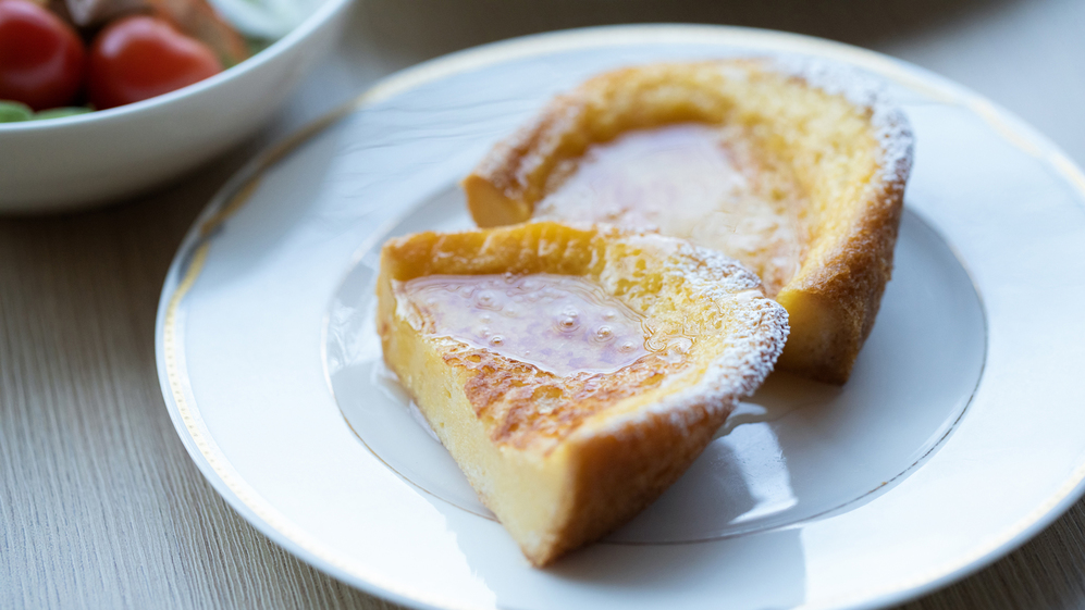 朝食：フレンチトースト