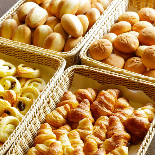 【朝食メニュー】パンの種類も豊富