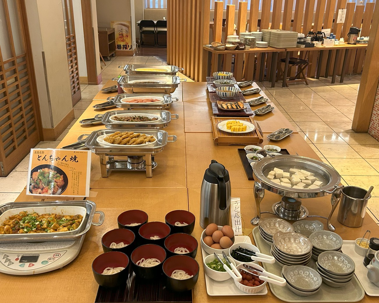 朝食バイキング