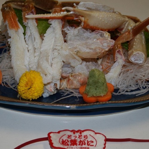 活「松葉がに」お造り【11月中旬〜3月中旬】