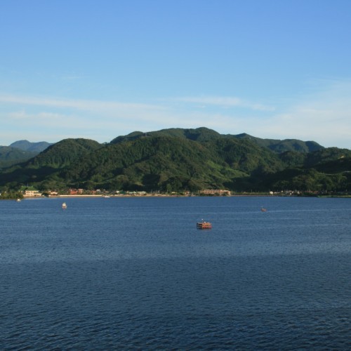 留佳亭及び標準Bからの景観（夏）