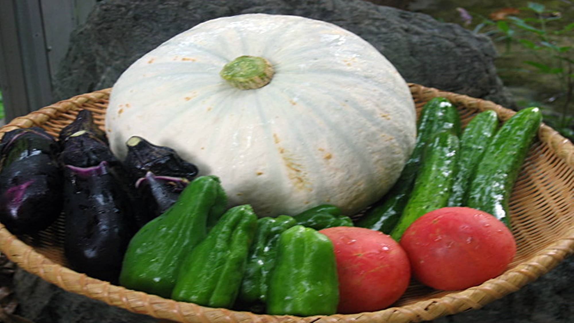 *【食材（イメージ）】地元のお野菜をふんだんに使用。新鮮なお野菜をお召し上がりください。