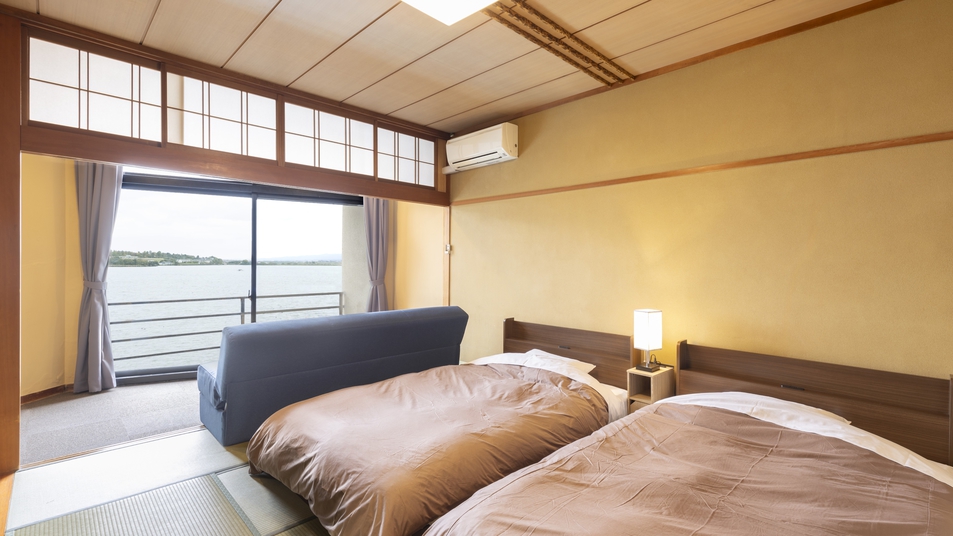 スタンダード和ベッドツイン※客室の一例