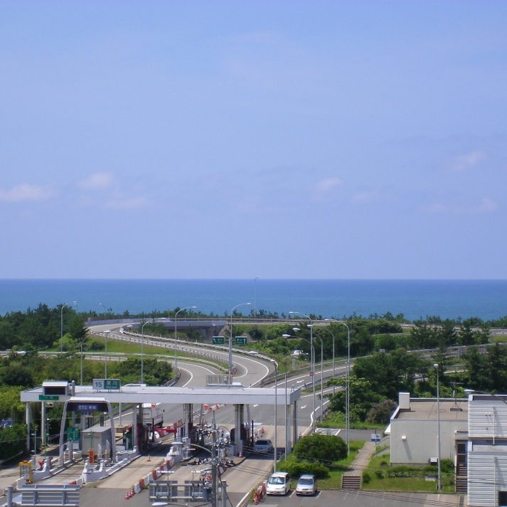 「客室からの風景（日本海）」