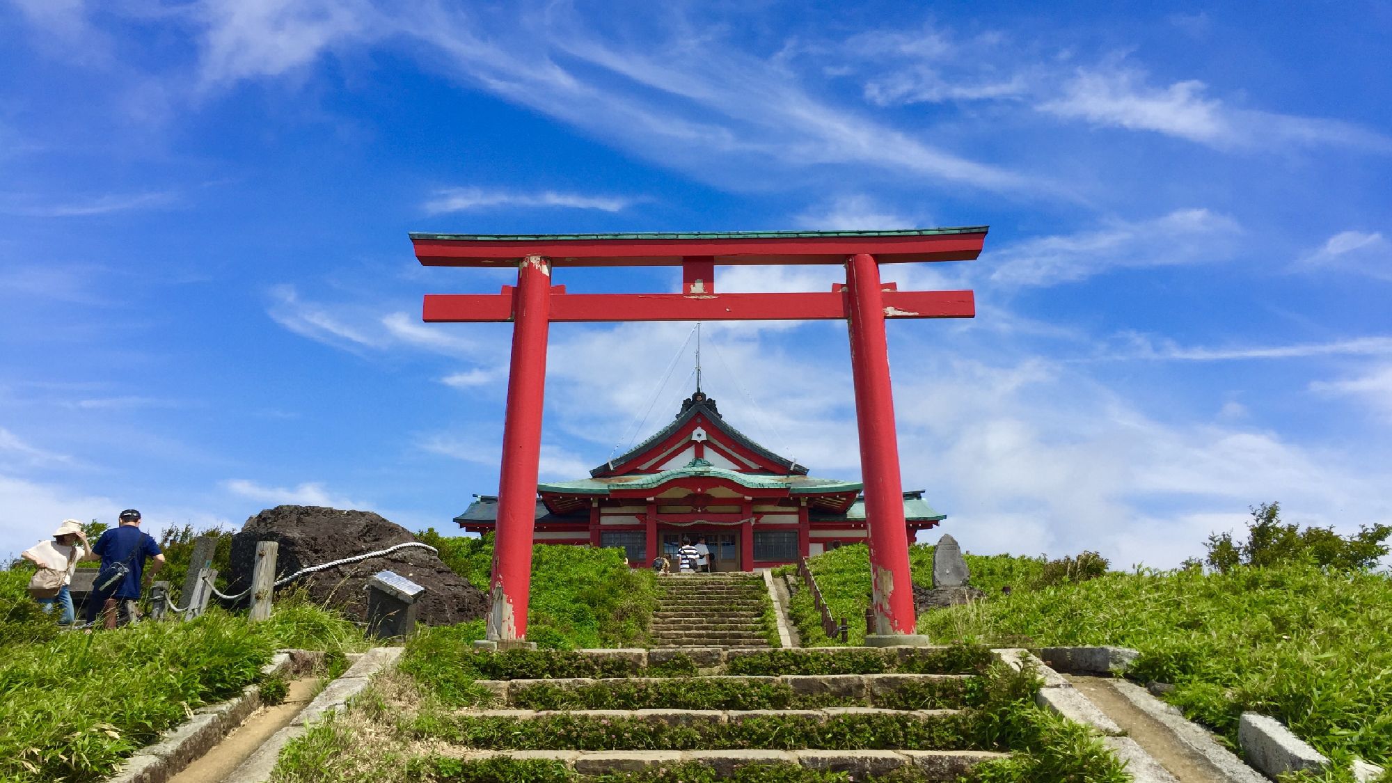 箱根元宮神社（箱根駒ケ岳山頂）ロープウェイでお参りを。