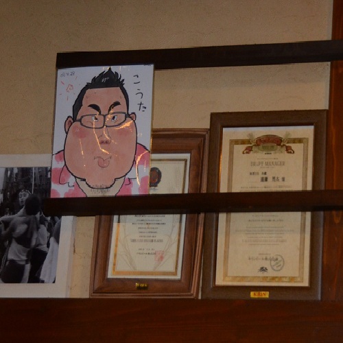 【糸藏】社長の似顔絵が！！！