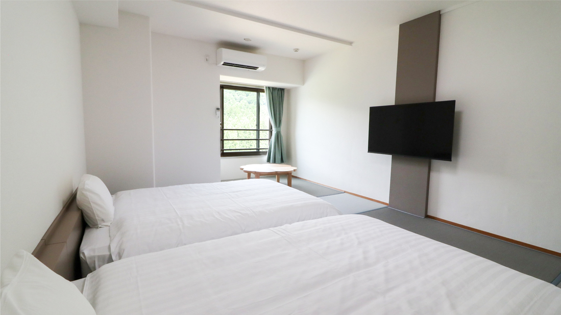 【和室ベッドルーム（一例）】約37㎡（約10.5畳）・5名定員【禁煙】 ※間取りは一例です