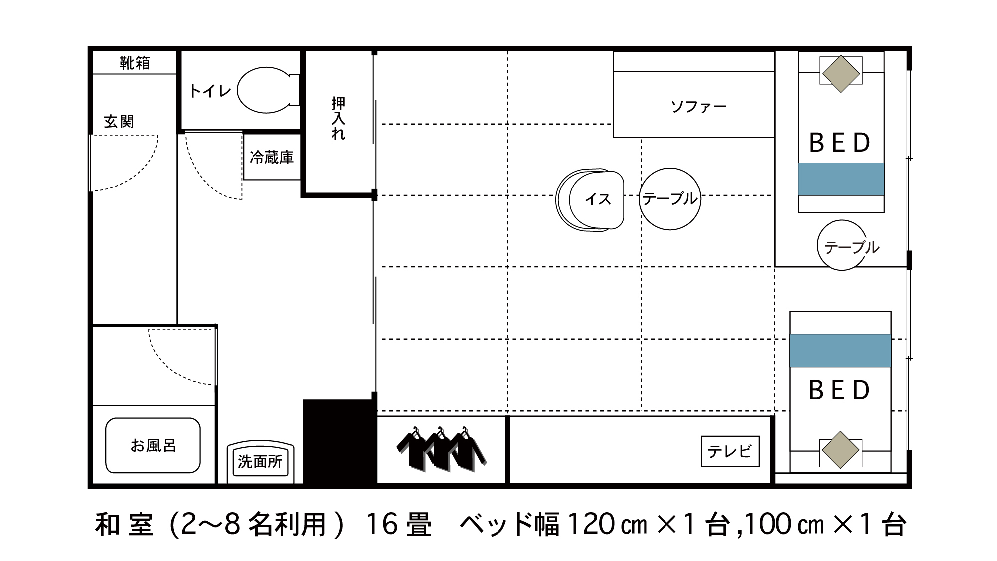 【スーペリアガーデンビュー】間取り図