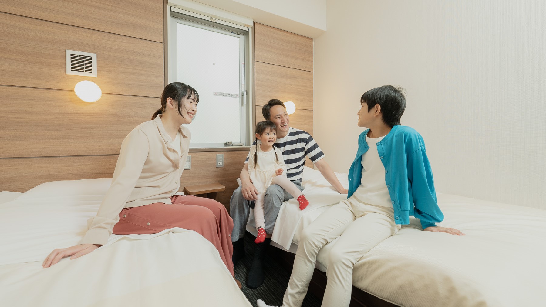 ご家族やご友人とのグループ旅行に便利