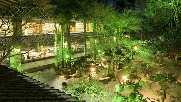 冬の庭園