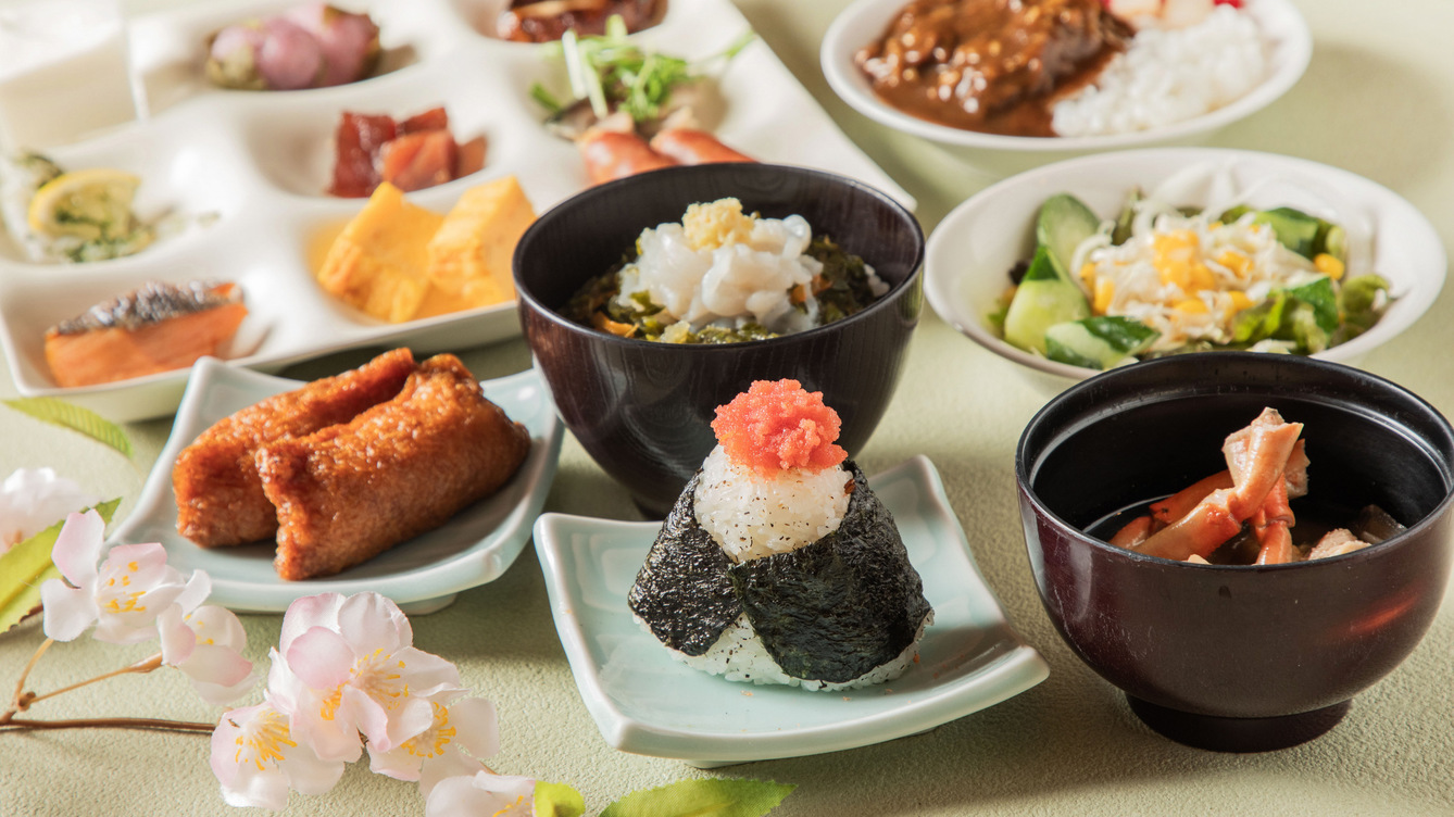 【朝食】和食派に嬉しい品ぞろえの朝食バイキング