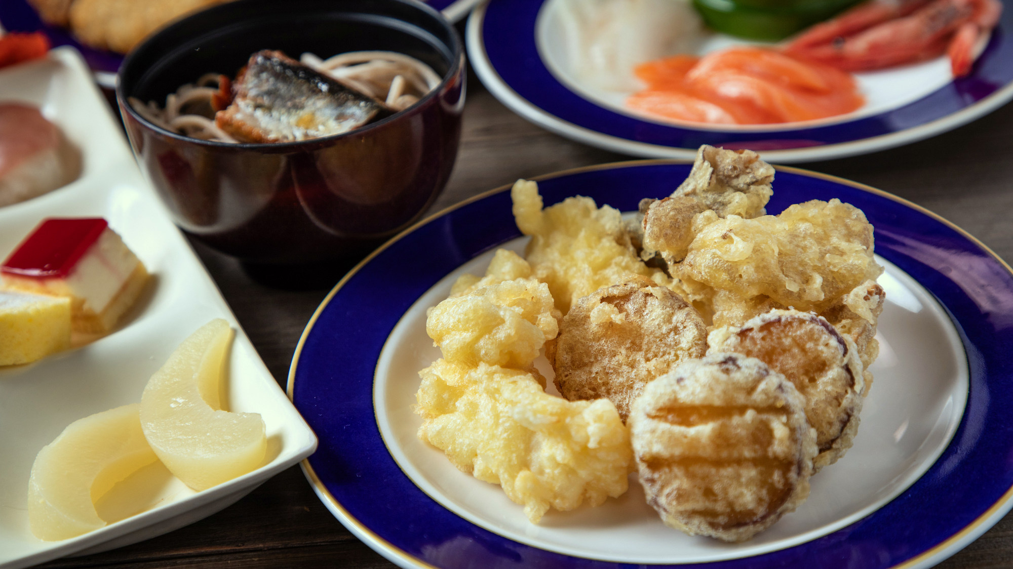 【夕食バイキング】定番の熱々サクサク天ぷら