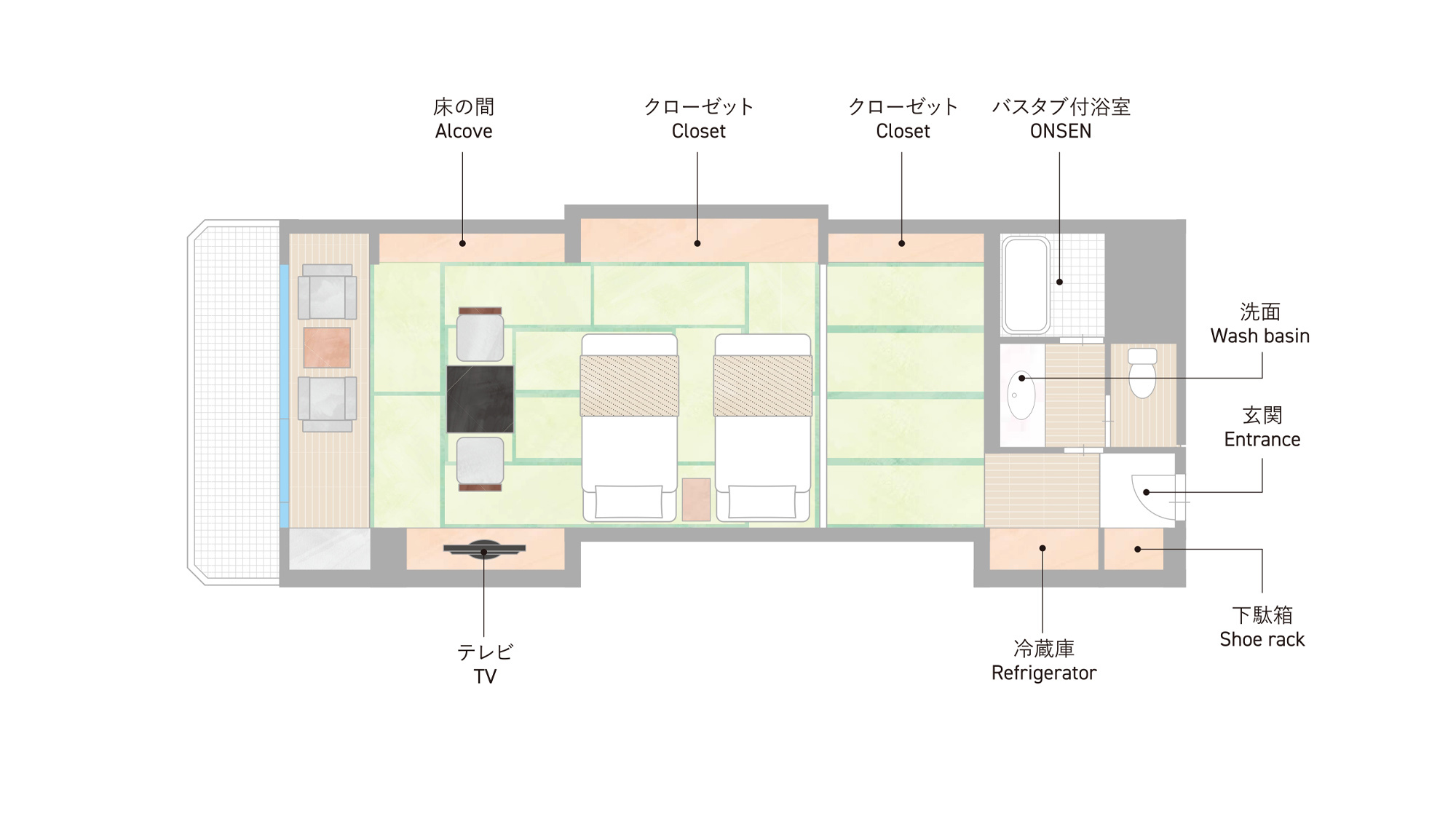 【間取り図】潮香