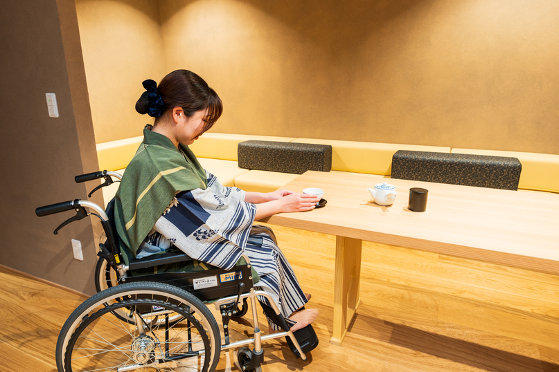 源泉かけ流し温泉付きツインルーム「湯楽」イメージ