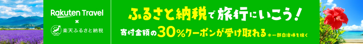 楽天トラベルふるさと納税で旅行に行こう！