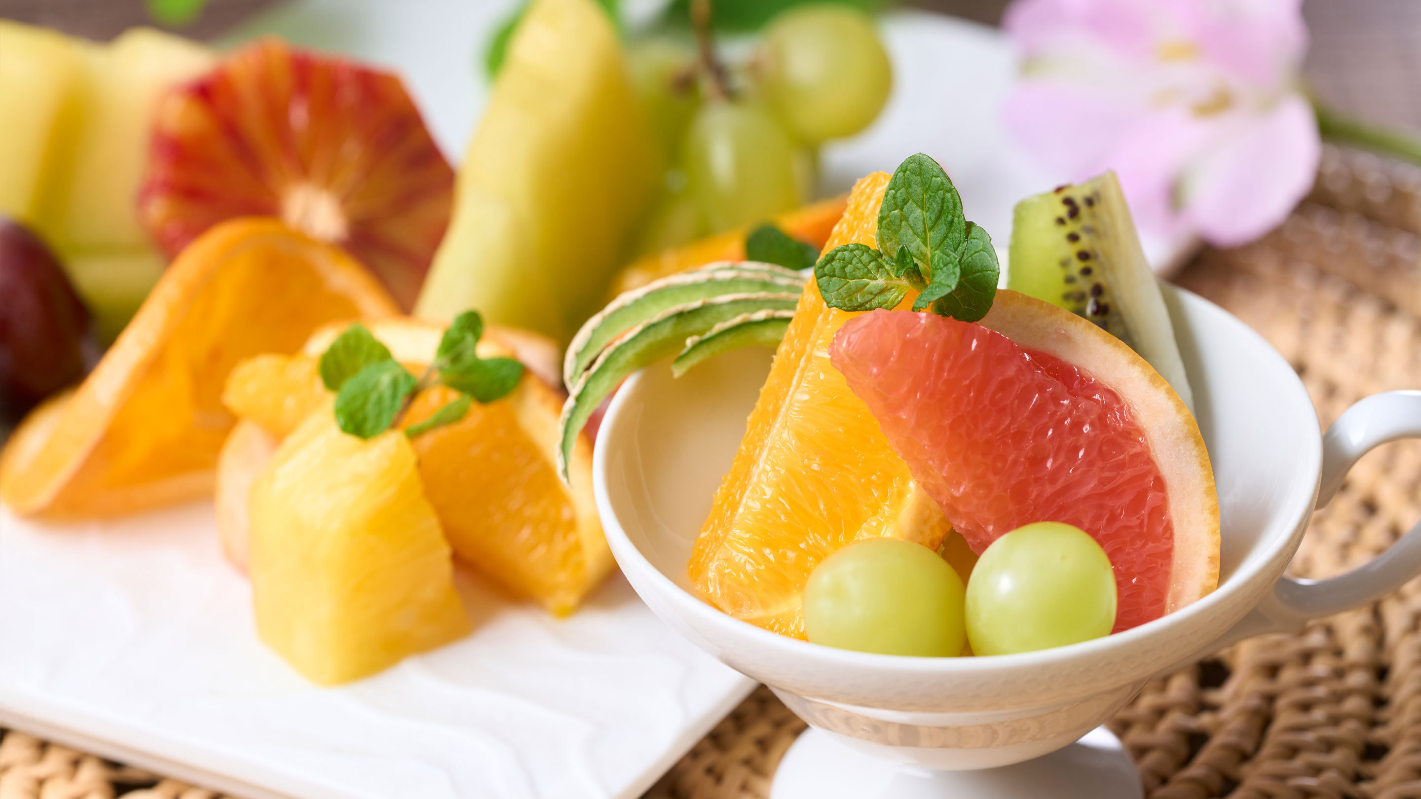 大江戸カニづくしバイキング_フルーツ盛り合わせ※イメージ