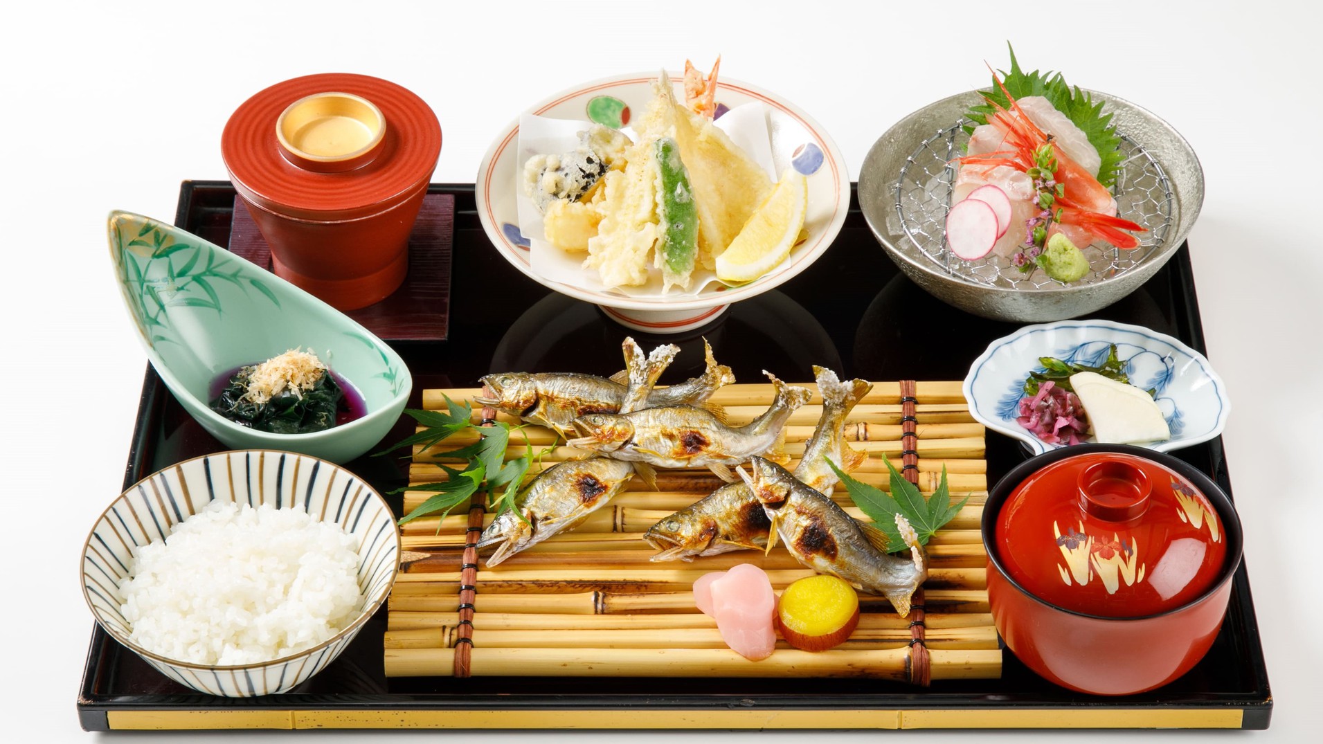日本料理都万麻鮎会席
