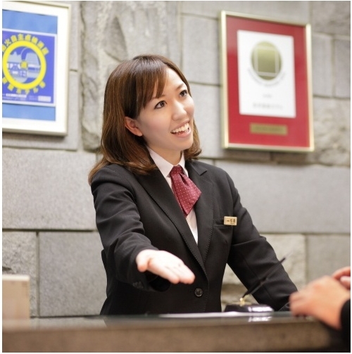 フロントは安心の24時間対応