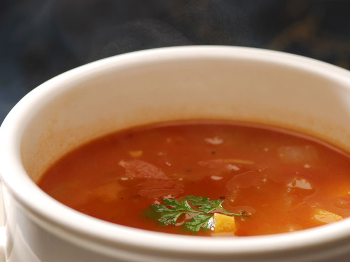 日替わりのトマトのスープ