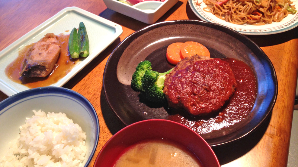 *【夕食一例】日替わり定食