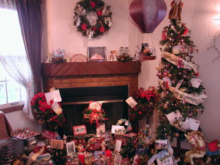 リビングにある暖炉