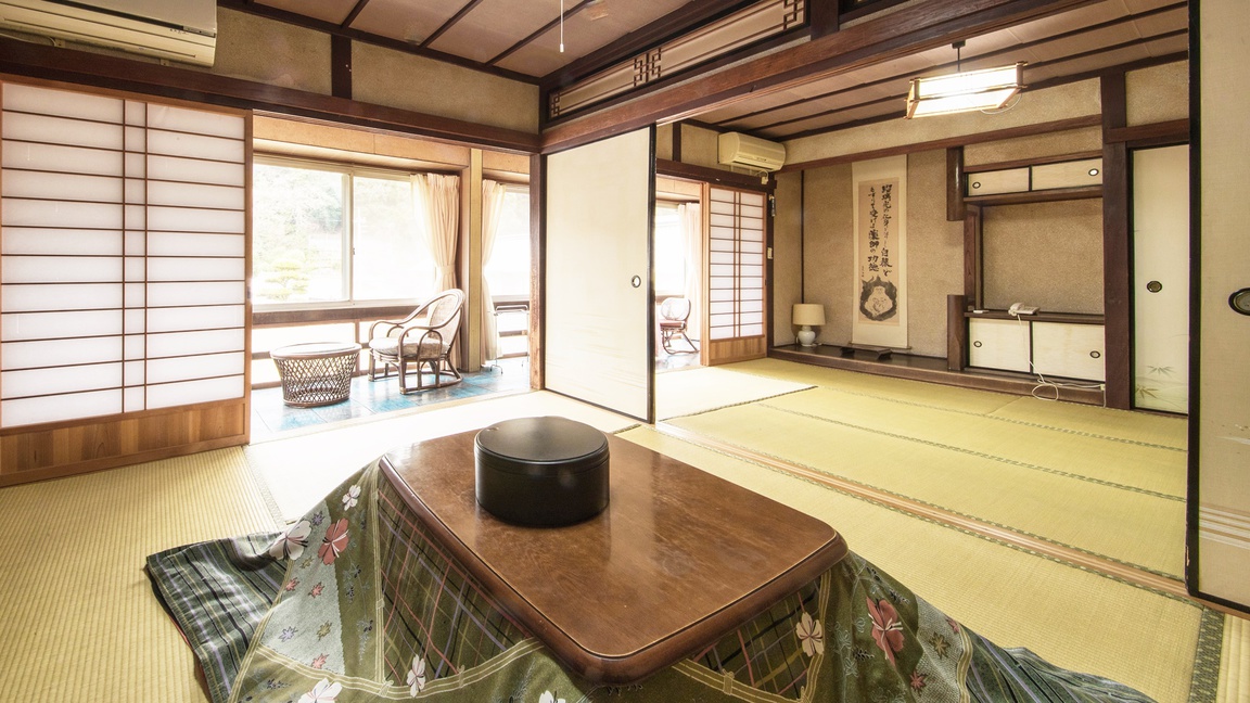 *【和室12畳】純和風の造りは、外国人観光客にも人気！