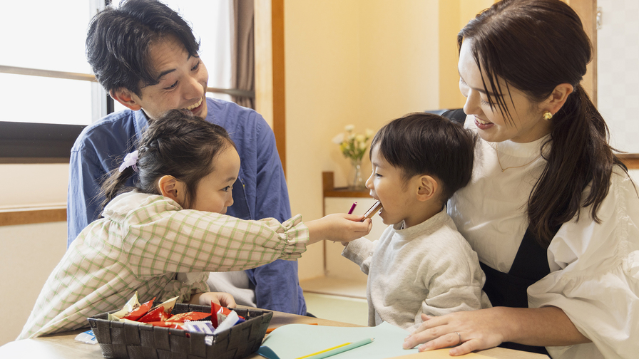 【滞在イメージ】家族みんなで団らん♪和室ならお子様ものびのびとお過ごしいただけます！