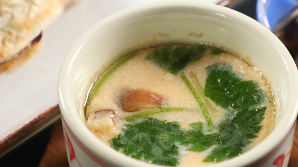 【夕食】 茶碗蒸し＊