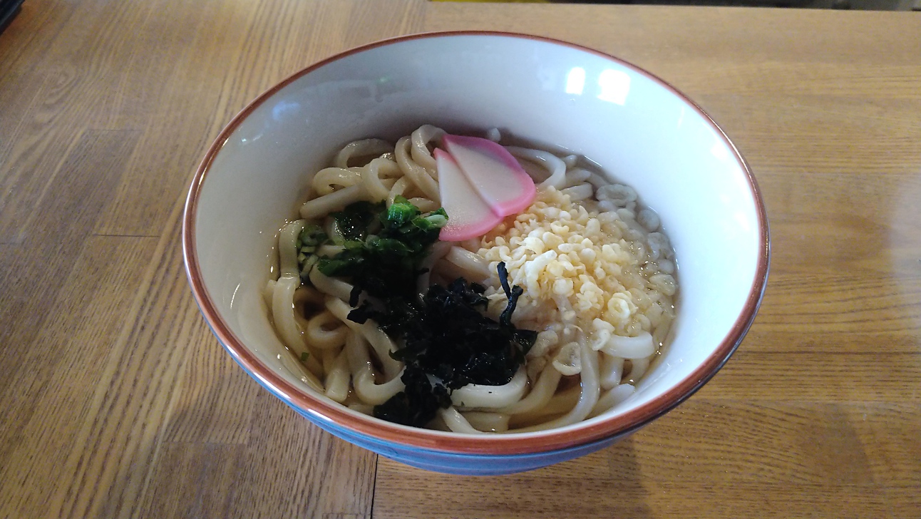 【無料朝食バイキング】温かいうどんをご用意いたします！