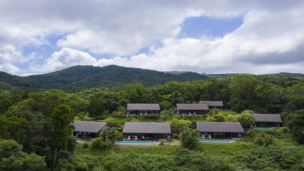 指宿の里山にひっそりと佇む離れ宿【悠離庵】です。