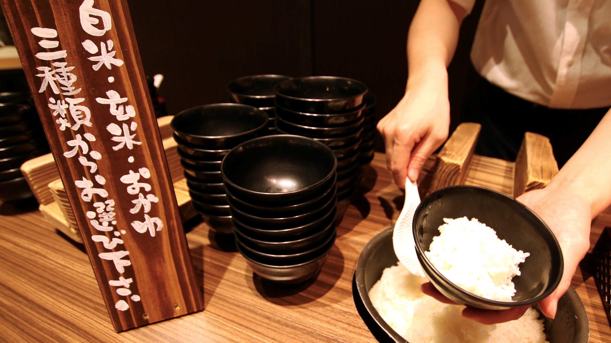 ＊朝食ビュッフェ 会津のおいしいお米を、朝もたっぷり食べて下さい