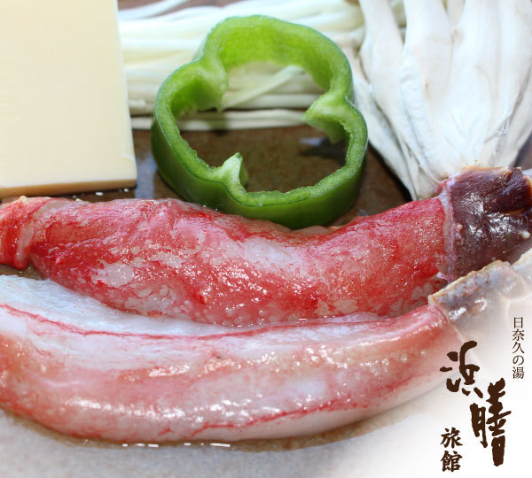 【タラバ・ズワイ蟹の陶板焼き/一例