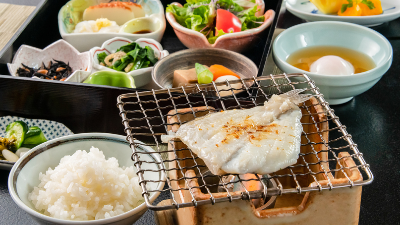 【朝食】こだわりの和朝食(一例)