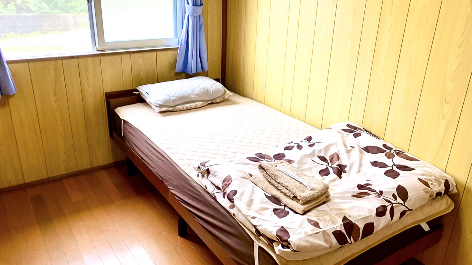 ・【シングルベッドルーム】完全個室&Wi-Fi・空調完備の快適空間