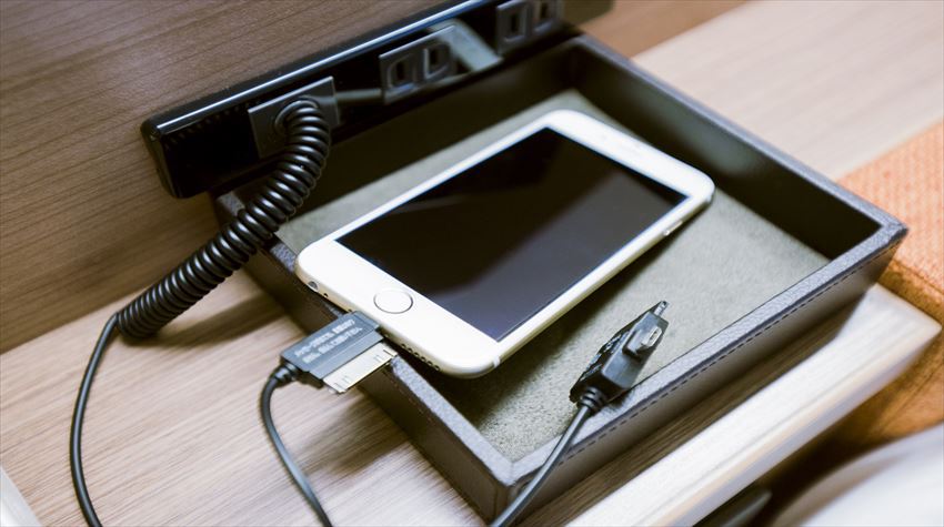 マルチ充電器全室完備♪